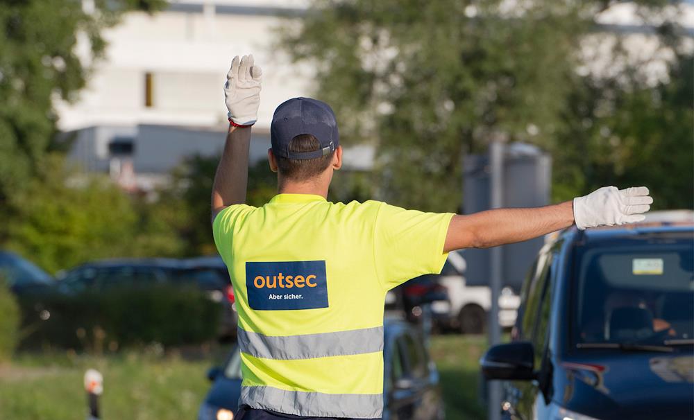Verkehrsdienste im Einsatz.