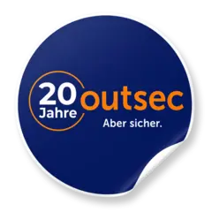 20 Jahre outsec — Jubiläum