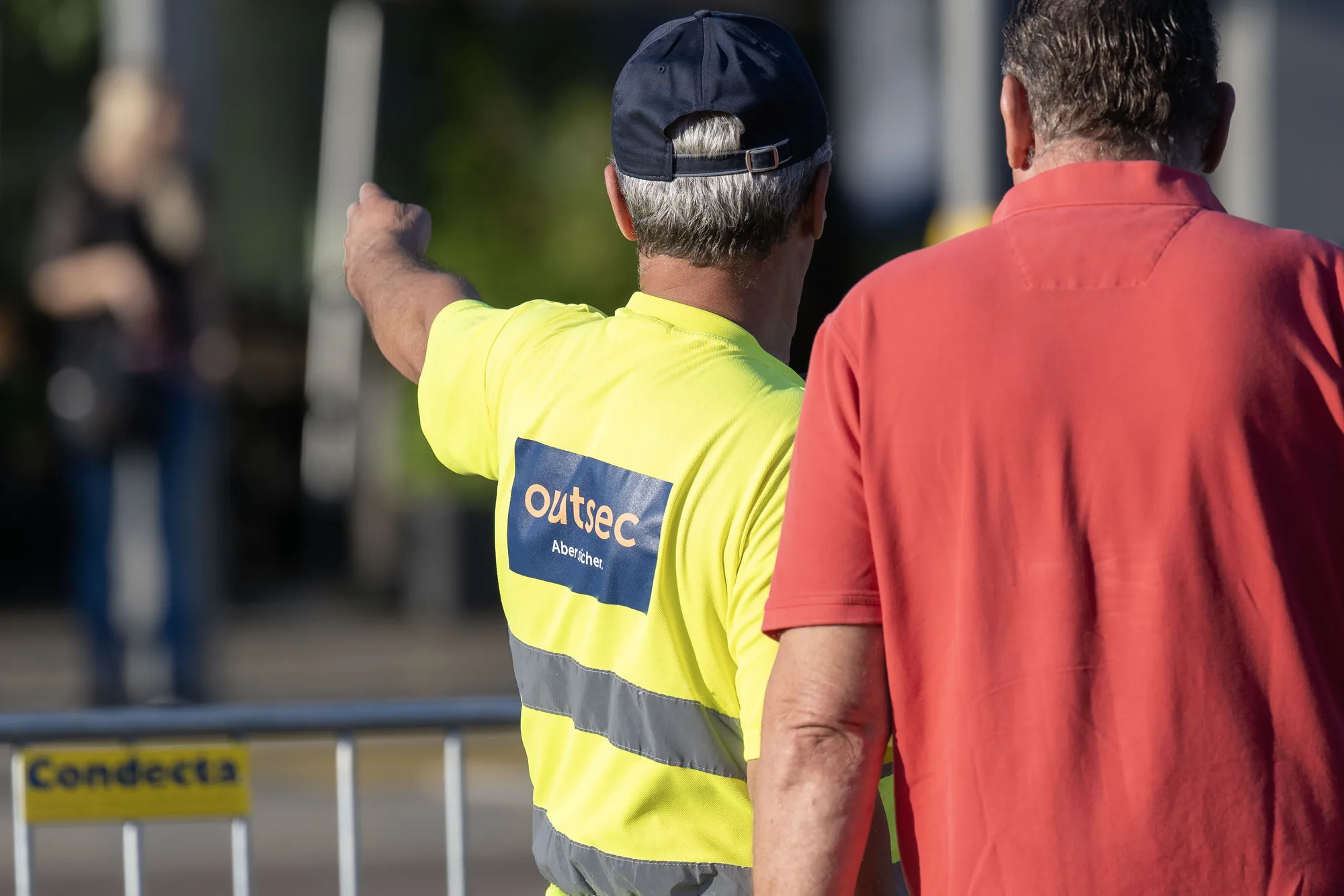 Perfekt ausgebildete outsec Sicherheitsfachkräfte im Einsatz